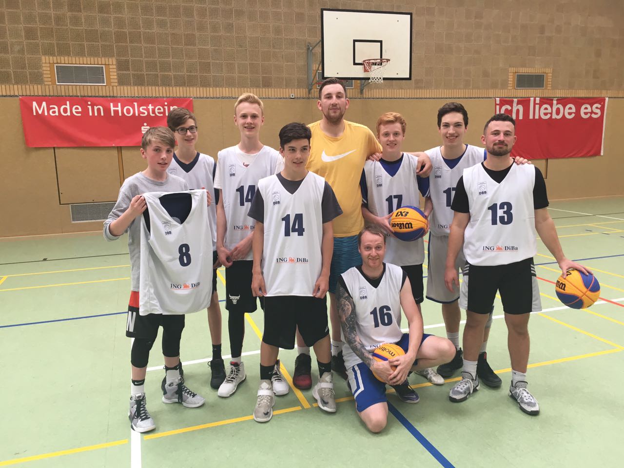 Sieger Streetball Turnier in Eutin