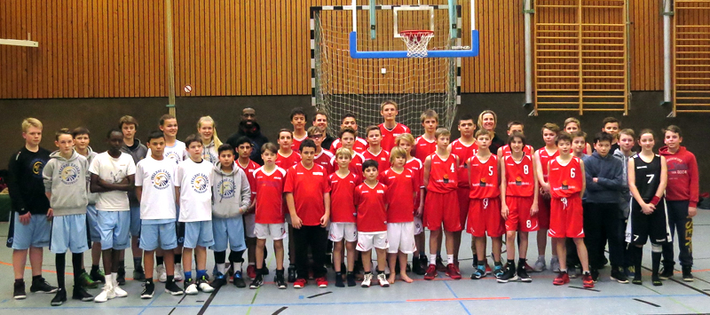 U14 Final 4 Teilnehmer Itzehoe Eagles, TSV Husum, BBC Rendsburg, TS Einfeld